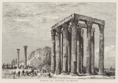 Tempio di Giove Olimpico da Henry William Brewer